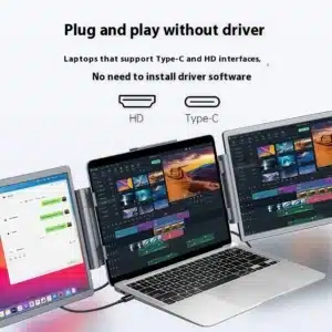 Single Cable Laptop Screen Extender