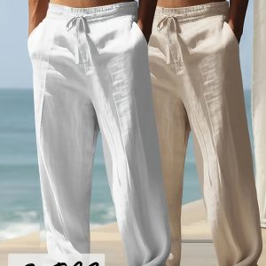 2 Linen Pants