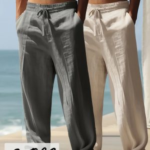 2 Linen Pants