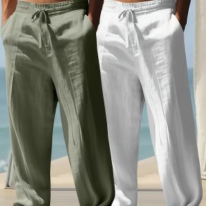 2 Linen Pants
