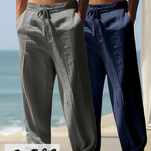 2 Linen Pants