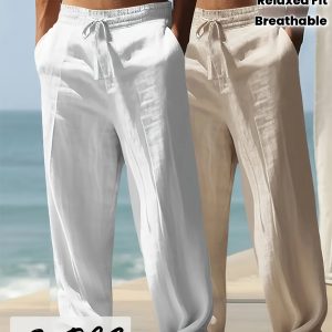 2 Linen Pants