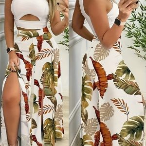 Tank Top And Long Pants Outfit