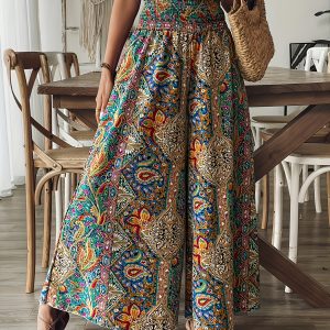High Waist Wide Leg