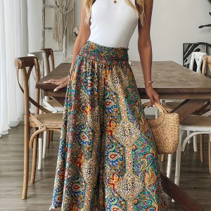 High Waist Wide Leg